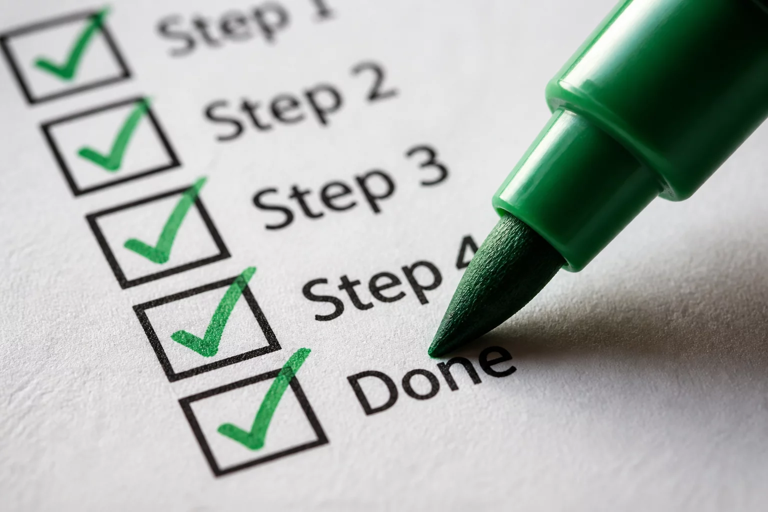 Documenting Decision Impact checkmarks